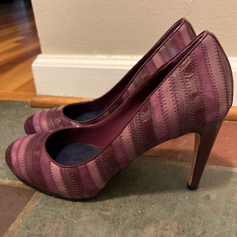Cole Haan with Nike Air purple heels 9